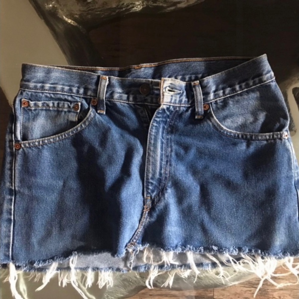 Levi’s 521 denim skirt